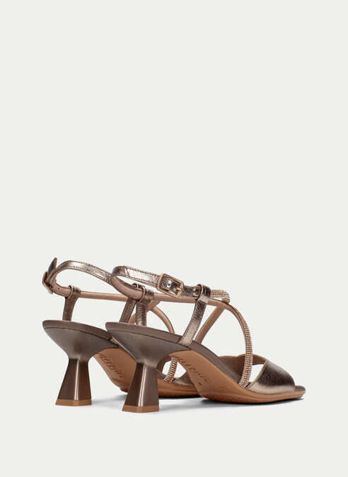 sandalias tacón danielle or