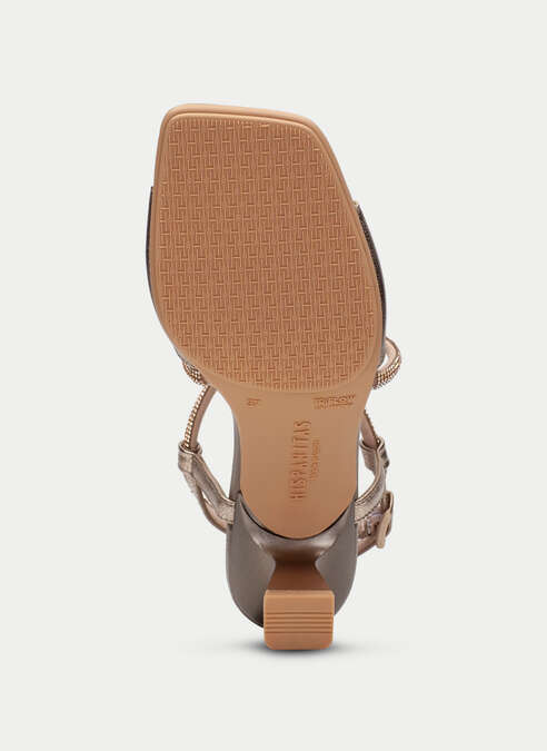 sandalias tacón danielle or