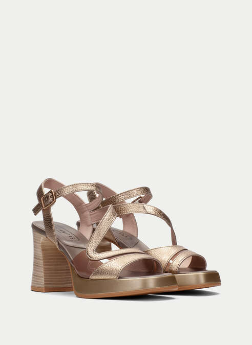 sandalias tacón tahiti or