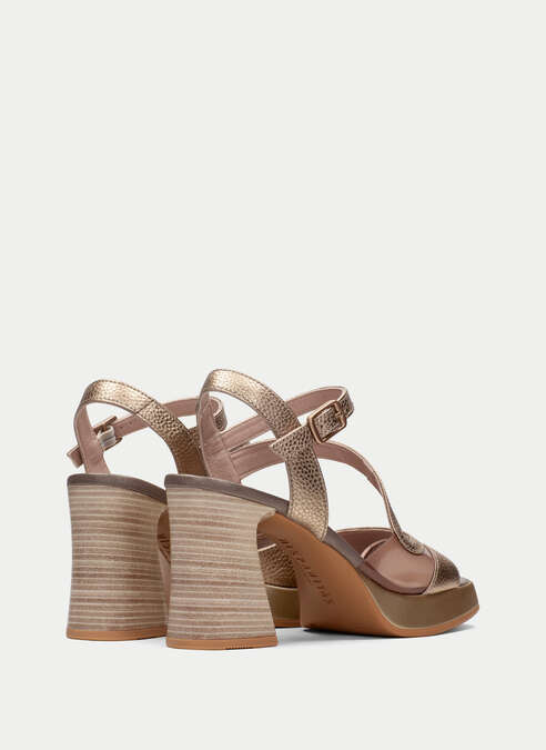 sandalias tacón tahiti or
