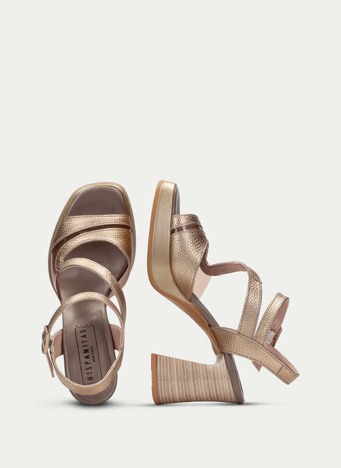 sandalias tacón tahiti or