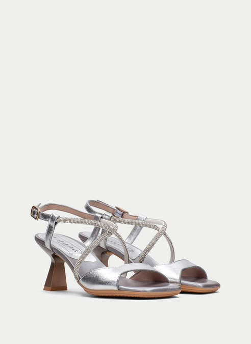 sandalias tacón danielle silver