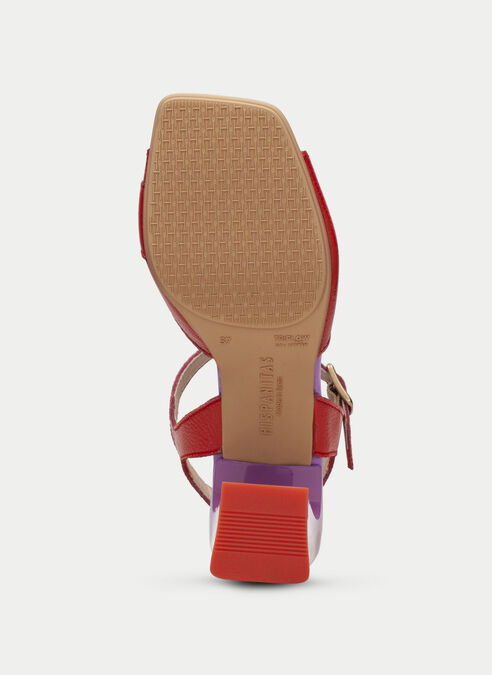 sandalias tacón mallorca violet-rosso
