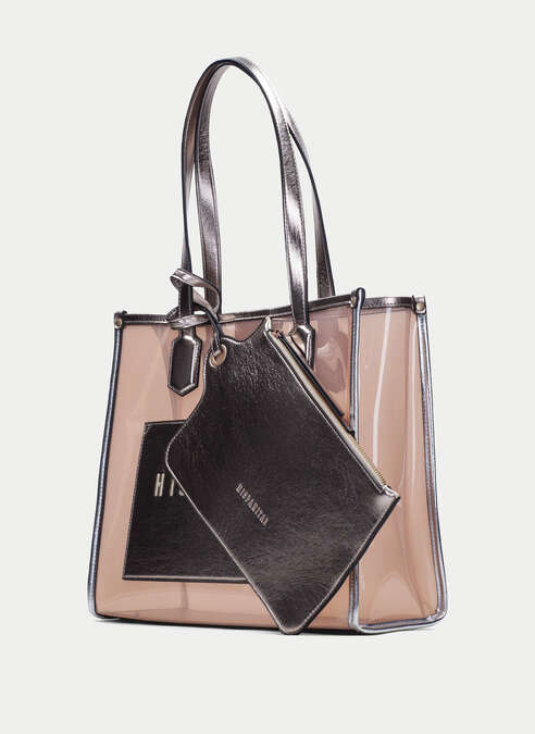shopper bag  or-argent-desert