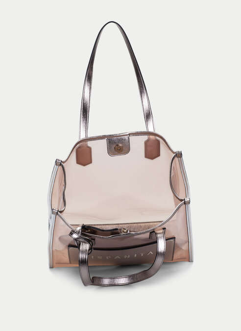 shopper bag  or-argent-desert
