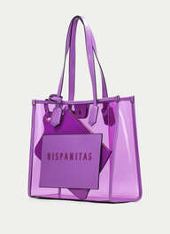 outlet sac-cabas  violet - hispanitas