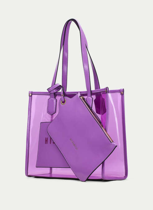 shopper bag  violet