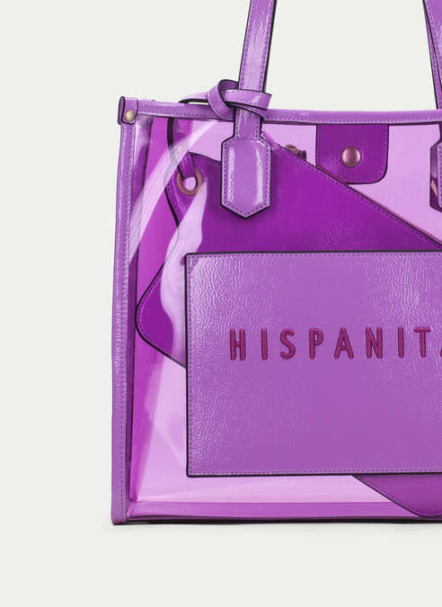 shopper bag  violet