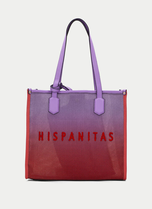 shopper bag  violet-rouge