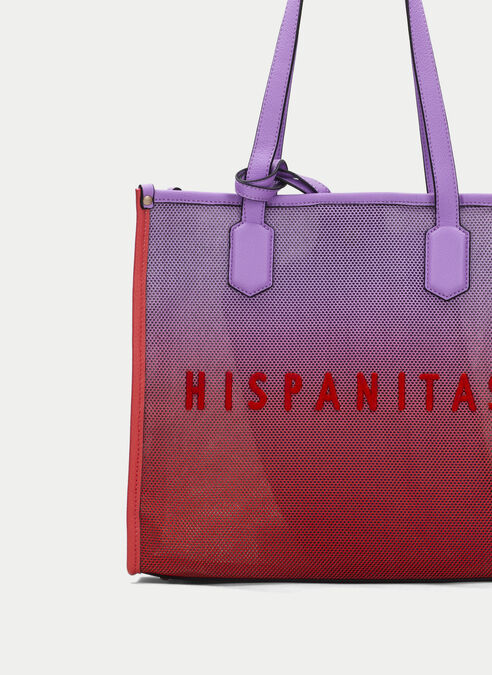 shopper bag  violet-rouge