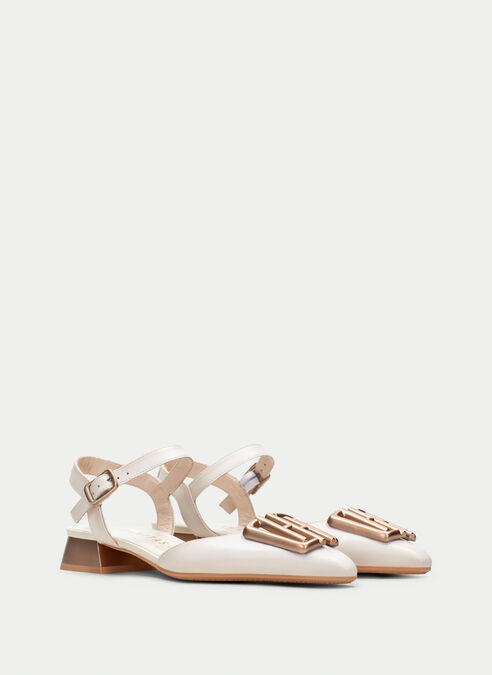 zapatos planos dali creme