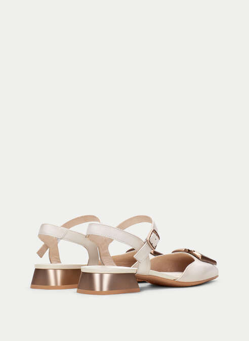 zapatos planos dali creme