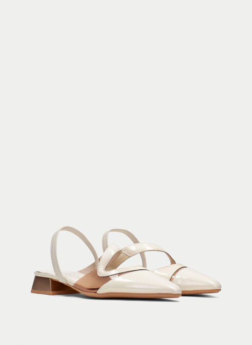 zapatos planos dali creme