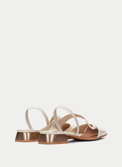 zapatos planos dali creme