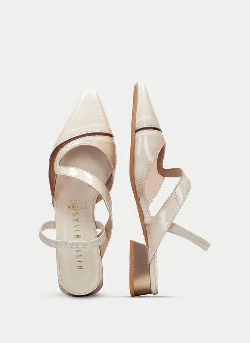 zapatos planos dali creme