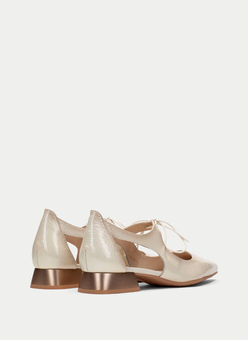 zapatos planos dali creme