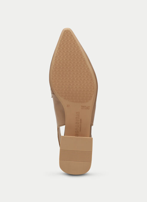 zapatos planos dali desert-cream