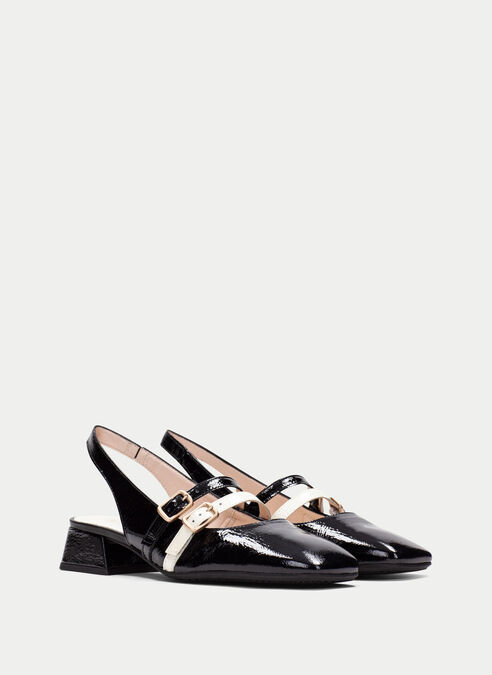 zapatos planos aruba negro