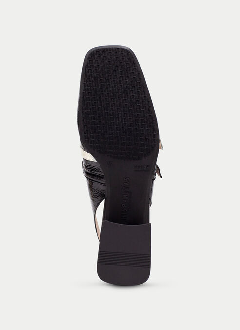 zapatos planos aruba negro