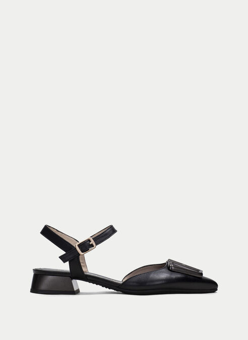 zapatos planos dali noir