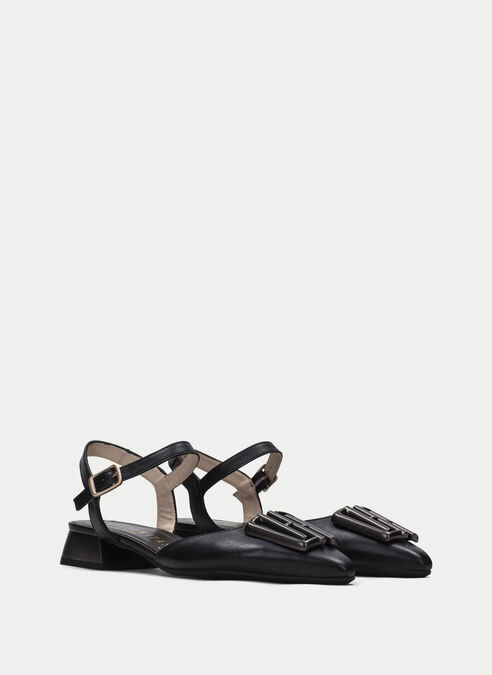 zapatos planos dali noir