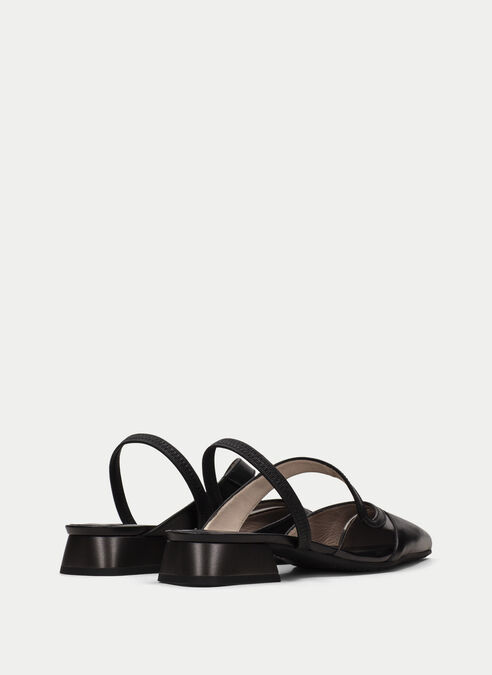 zapatos planos dali noir