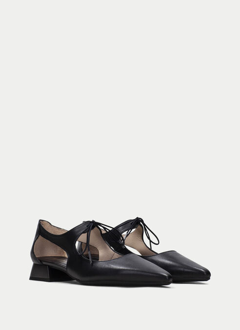 zapatos planos dali noir