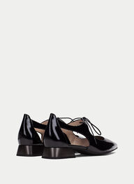 outlet zapatos planos dali negro - hispanitas