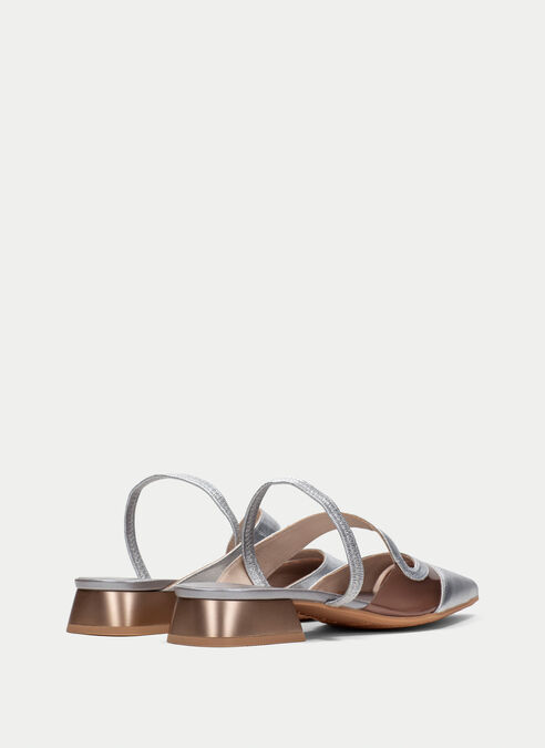 zapatos planos dali argent