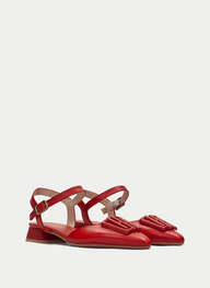 outlet zapatos planos dali rojo - hispanitas