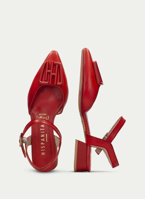 zapatos planos dali rouge