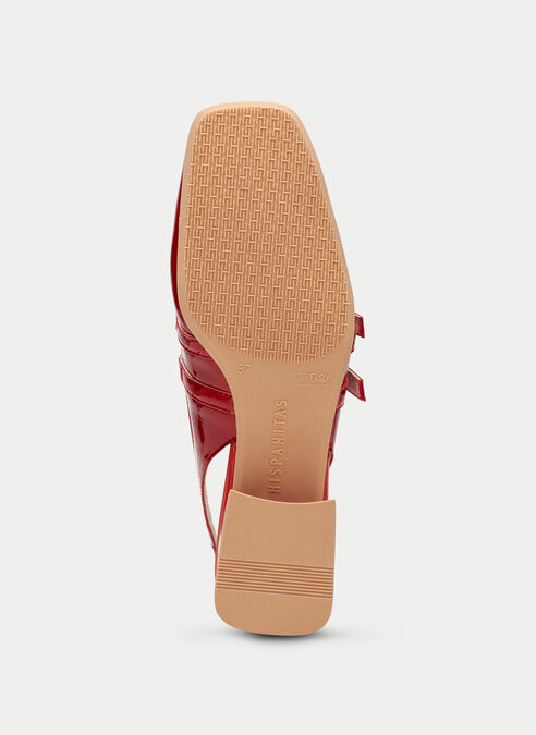 zapatos planos aruba rouge