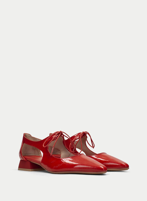zapatos planos dali rouge