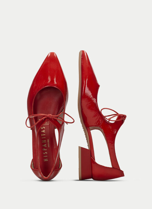 zapatos planos dali rouge