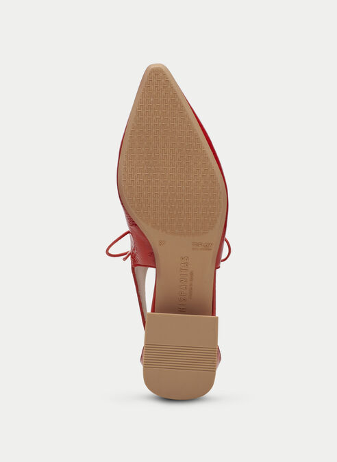 zapatos planos dali rouge