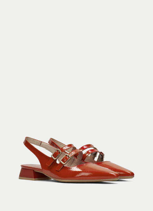 zapatos planos dali rouge