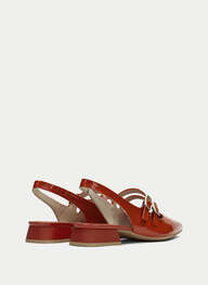 outlet zapatos planos dali rojo - hispanitas