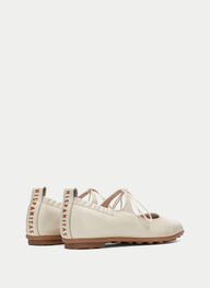 outlet ballerinas bombay latte - hispanitas