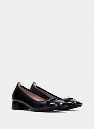 outlet ballerinas oporto schwarz - hispanitas