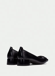 outlet ballerinas oporto schwarz - hispanitas