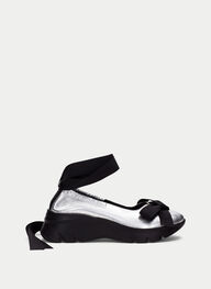 outlet bailarina hispanitas x juan vidal plata - hispanitas