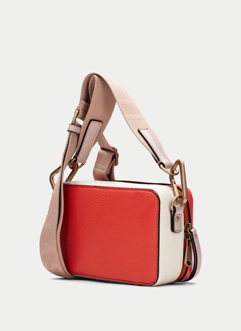 bandolera  corail-scarlet