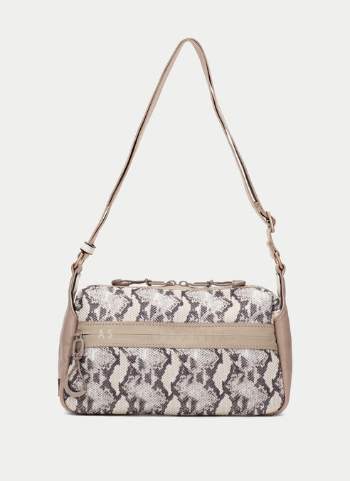 bandolera  python-taupe