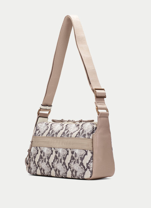 bandolera  python-taupe