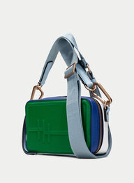 outlet sac-a-bandouliere  verde-azul - hispanitas