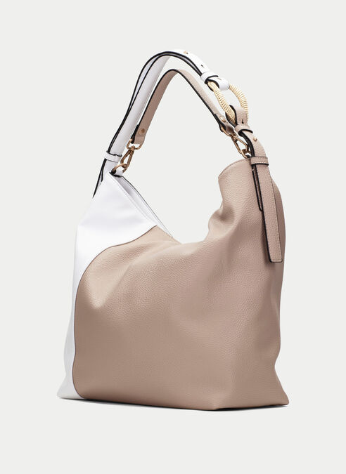 bolso de hombro  blanche---taupe