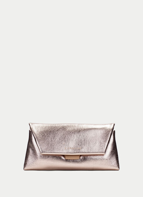 bolso de hombro  champagne