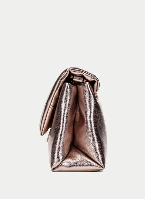bolso de hombro  champagne