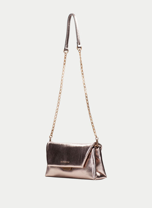 bolso de hombro  champagne