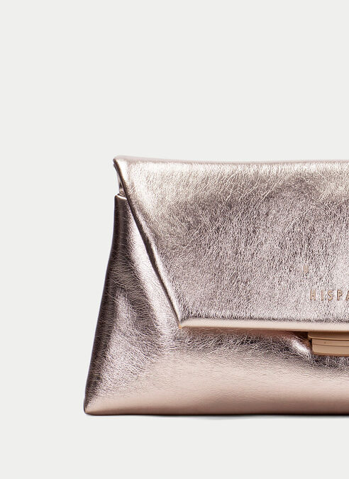 bolso de hombro  champagne